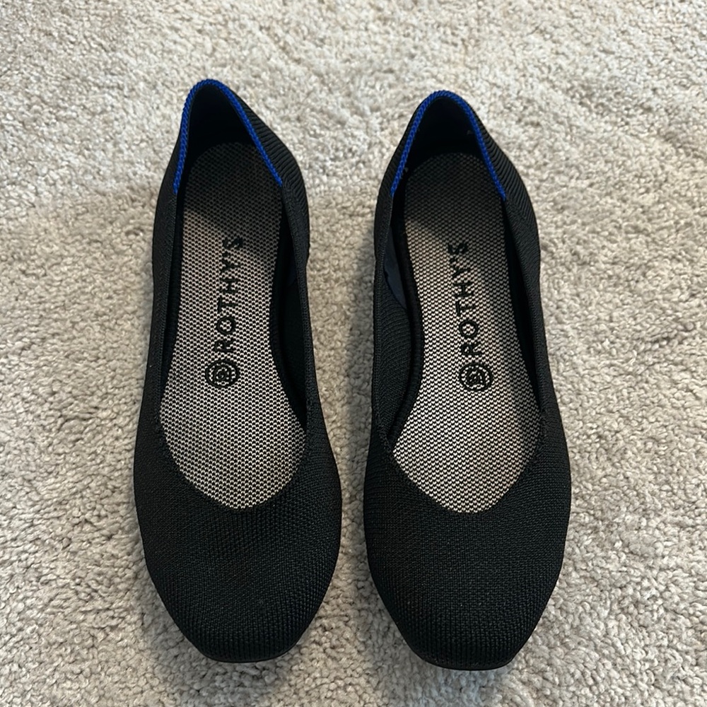Women's Black Flats
